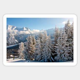 Courchevel 1850 3 Valleys French Alps France Sticker